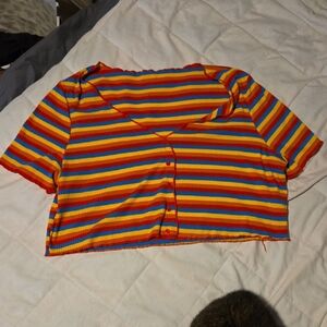 4X SHEIN Striped Top